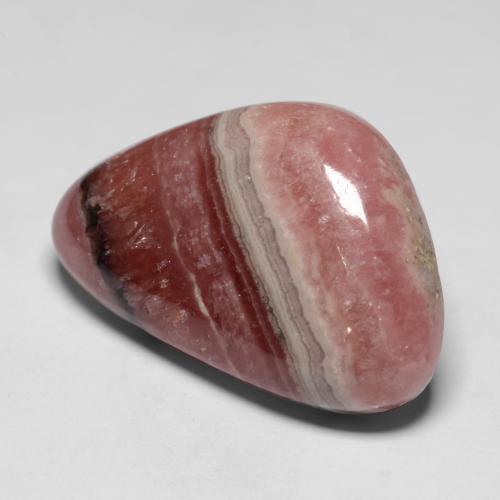 26.41캐럿 천연 멀티컬러 로도크로사이트, 멋진 모양, 26.6×17.3 mm, 투명한