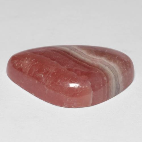 21.20캐럿 천연 멀티컬러 로도크로사이트, 멋진 모양, 23×15.4 mm, 투명한