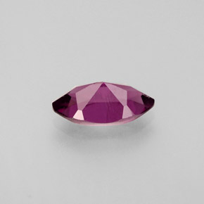 1.30캐럿 천연 보랏빛 핑크 로돌라이트 가넷, 마퀴즈, 9.3×5 mm, VS