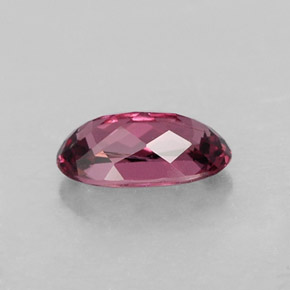 0.95캐럿 천연 라즈베리 레드 로돌라이트 가넷, 타원형 컷, 7.8×4.5 mm, VVS-VS