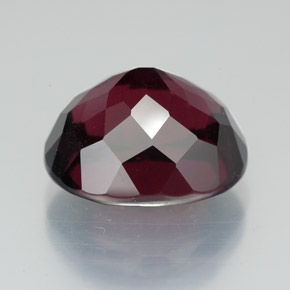 10.51캐럿 천연 라즈베리 레드 로돌라이트 가넷, 타원형 컷, 13.4×11.1 mm, SI