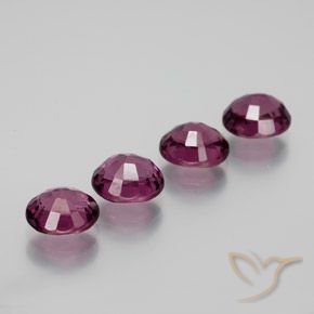 4.73캐럿 천연 라베리 레드 로돌라이트 가넷 보석, 타원형 컷, 6.6×5.6 mm, VVS-VS