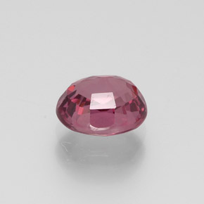 1.69캐럿 천연 미디엄 퍼플 로돌라이트 가넷, 타원형 컷, 7.3×6.2 mm, VVS-VS