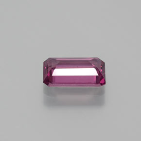 1.49캐럿 천연 라즈베리 레드 로돌라이트 가넷, 에메랄드 컷, 8.4×5.3 mm, VS