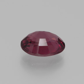 2.05캐럿 천연 라즈베리 레드 로돌라이트 가넷, 타원형 컷, 8.6×7 mm, VVS-VS