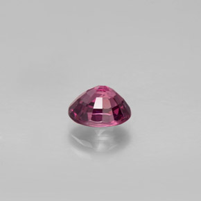 1.52캐럿 천연 라즈베리 레드 로돌라이트 가넷, 타원형 컷, 7.2×5.9 mm, VVS-VS