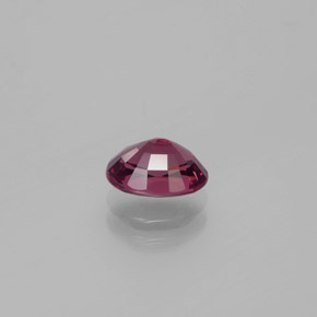 1.49캐럿 천연 마젠타-핑크 로돌라이트 가넷, 타원형 컷, 7.5×5.8 mm, VS