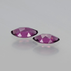캐럿 천연 라즈베리 레드 로돌라이트 가넷 보석, 마퀴즈, 7.9×4.1 mm, VS