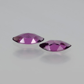 캐럿 천연 라즈베리 레드 로돌라이트 가넷 보석, 마퀴즈, 7.9×3.8 mm, VS