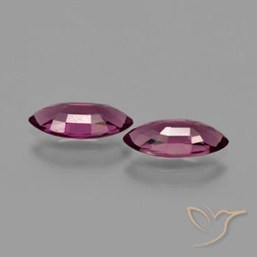 2.30캐럿 천연 라베리 레드 로돌라이트 가넷 보석, 마퀴즈, 10×4.8 mm, VS
