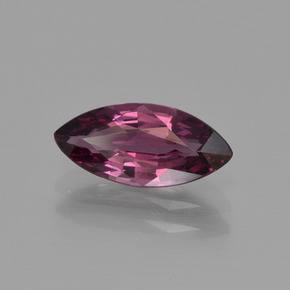 1.53캐럿 천연 라즈베리 레드 로돌라이트 가넷, 마퀴즈, 11×5.1 mm, VS