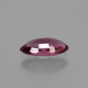 1.46캐럿 천연 라즈베리 레드 로돌라이트 가넷, 마퀴즈, 10.1×5 mm, VS