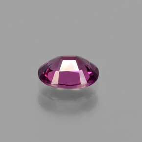0.98캐럿 천연 라즈베리 레드 로돌라이트 가넷, 타원형 컷, 6.9×5.2 mm, VS