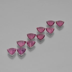 4.99캐럿 천연 핑크 베리 퍼플 로돌라이트 가넷 보석, 일조, VS