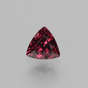0.66캐럿 천연 핑크빛 로즈 로돌라이트 가넷, 트릴리언, 5.4×5.3 mm, VS