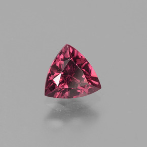 0.56캐럿 천연 핑크빛 로즈 로돌라이트 가넷, 트릴리언, 5.2×5 mm, VS