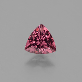 0.51캐럿 천연 핑크빛 로즈 로돌라이트 가넷, 트릴리언, 5.1×5 mm, VVS-VS