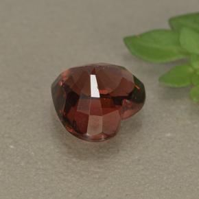 1.77캐럿 천연 상그리아 레드 로돌라이트 가넷, 하트 모양, 7.6×6.8 mm, VS