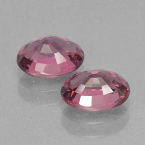2.32캐럿 천연 라즈베리 레드 로돌라이트 가넷 보석, 타원형 컷, 7.1×5.2 mm, VVS-VS