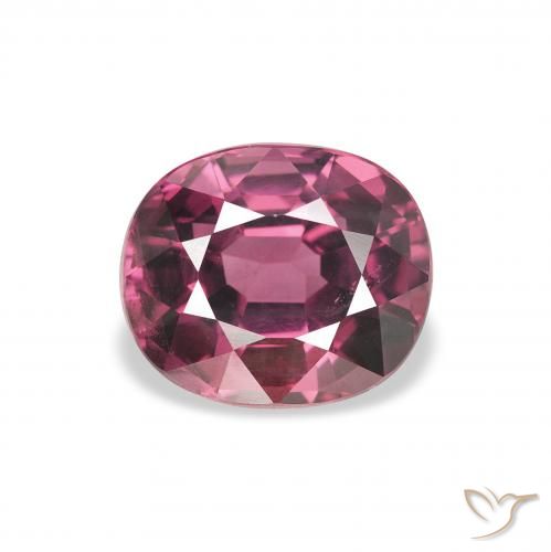 2.27ct 자연스러운 미디엄 퍼플 로돌라이트 가넷, 타원형, VS