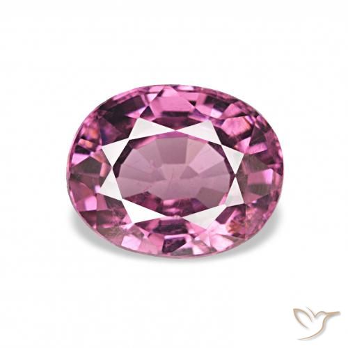 1.18ct 포도 로돌라이트 가넷, 타원형, VS
