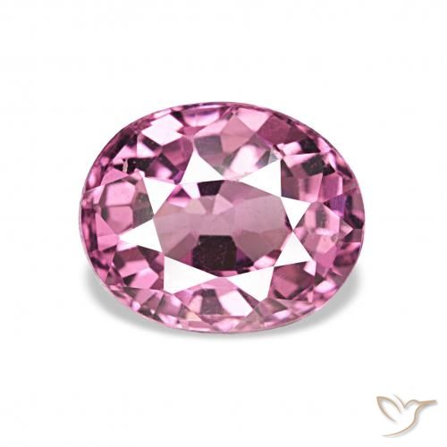 1.73ct 미디엄 퍼플 로돌라이트 가넷, 타원형, VVS-VS