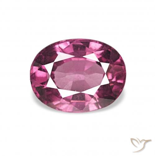 1.34ct 미디엄 퍼플 로돌라이트 가넷, 타원형, VS