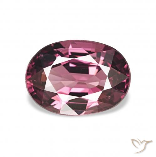 1.28ct 라베리 레드 로돌라이트 가넷 보석, 타원형, VVS