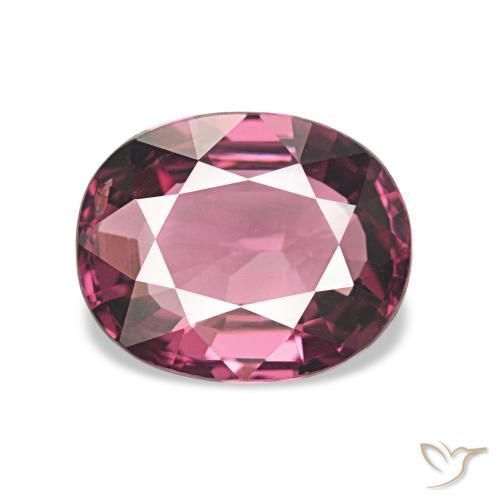 1.58ct 마젠타-핑크 로돌라이트 가넷, 타원형, VVS