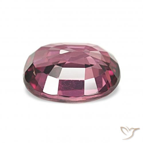 1.58캐럿 천연 마젠타-핑크 로돌라이트 가넷, 타원형, VVS