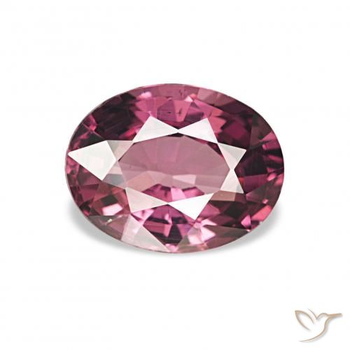 1.12ct 라베리 레드 로돌라이트 가넷, 타원형, VVS