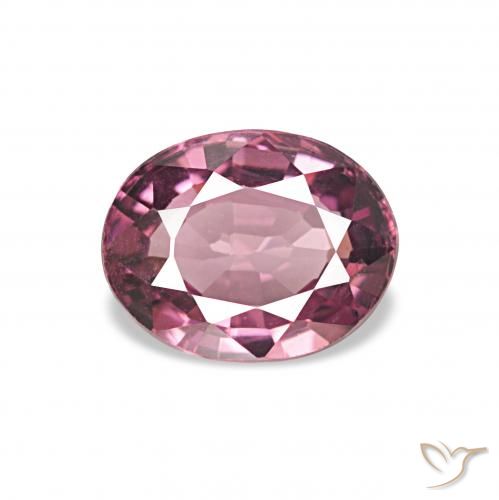 1.15ct 미디엄 퍼플 로돌라이트 가넷 보석, 타원형, VVS