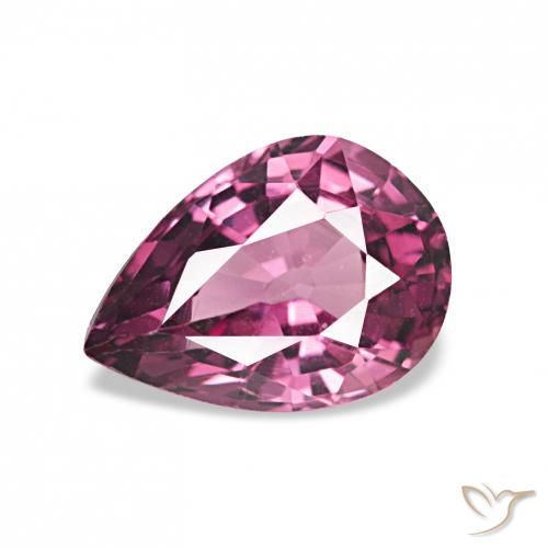 0.97ct 포도 로돌라이트 가넷, 배 모양, VVS