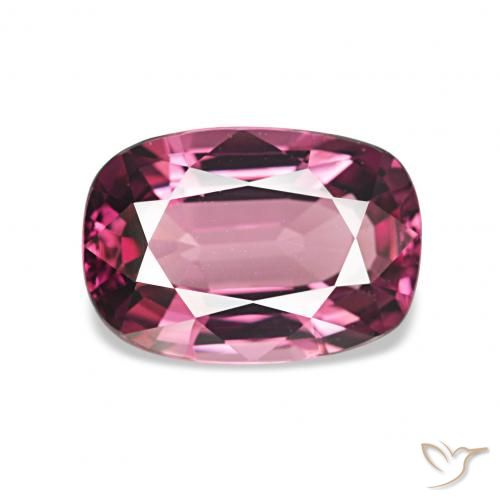 1.85ct 강렬한 보라색 로돌라이트 가넷, 방석, VVS