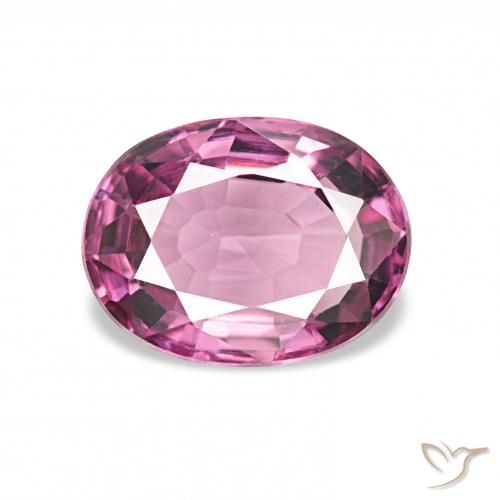 1.15ct 포도 로돌라이트 가넷 보석, 타원형, VVS