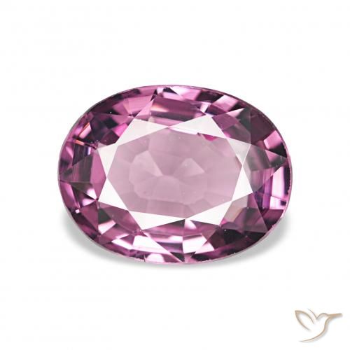 1.26ct 적자색 로돌라이트 가넷, 타원형, VVS-VS