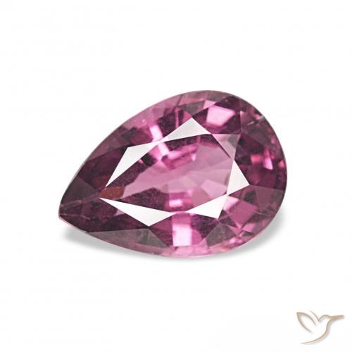 1.16ct 포도 로돌라이트 가넷, 배 모양, VVS-VS