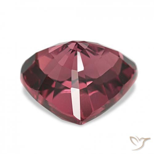 4.75캐럿 천연 Medium Dark-Red 로돌라이트 가넷, 마음, VVS