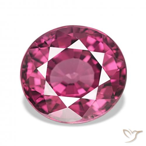 4.73ct 미디엄 퍼플 로돌라이트 가넷, 타원형, VVS-VS