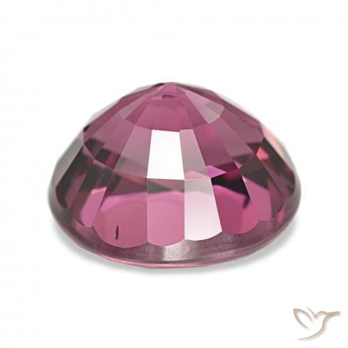 4.73캐럿 천연 미디엄 퍼플 로돌라이트 가넷, 타원형, VVS-VS