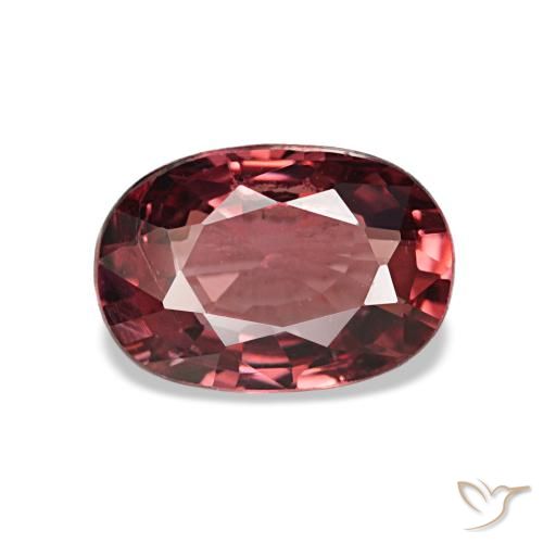 0.96ct 레드 로돌라이트 가넷, 오벌, VS-SI