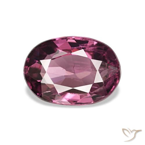1.06ct 퍼플 로돌라이트 가넷, 오벌, VS-SI