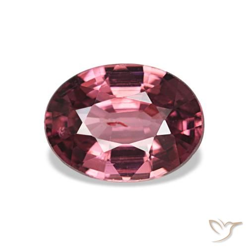 0.91ct 레드 로돌라이트 가넷, 오벌, VS