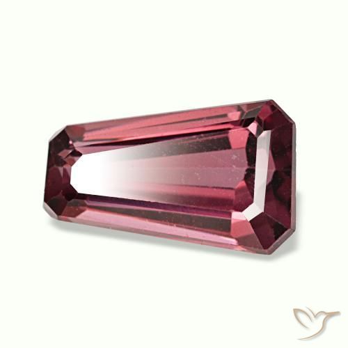 1.58캐럿 천연 핑크 베리 퍼플 로돌라이트 가넷, 멋진 모양, 8.6×5.2 mm, VVS-VS