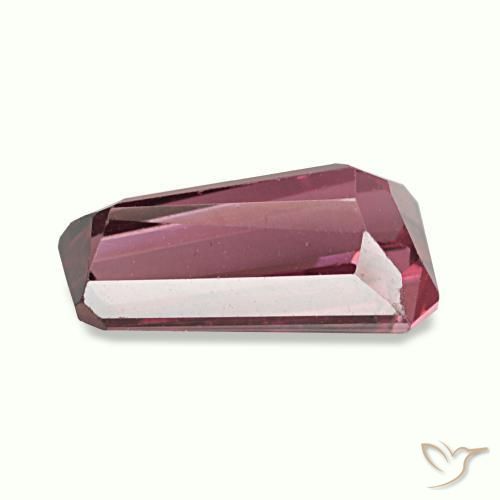 1.58캐럿 천연 핑크 베리 퍼플 로돌라이트 가넷, 멋진 모양, 8.6×5.2 mm, VVS-VS