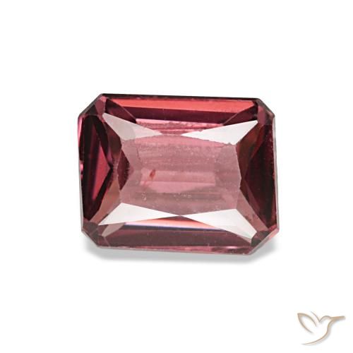 1.09ct 레드 로돌라이트 가넷, 에메랄드 컷, VS