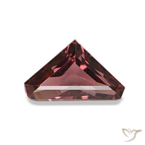 1.18캐럿 천연 Medium Dark-Red 로돌라이트 가넷, 멋진 모양, 8.5×5.2 mm, VS