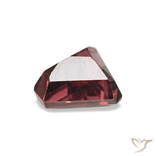 0.99캐럿 천연 메를로 레드 로돌라이트 가넷, 멋진 모양, 6.6×5.2 mm, VS