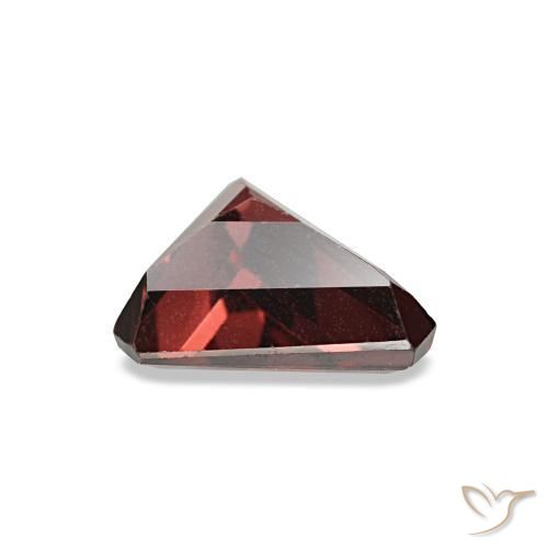 0.84캐럿 천연 크림슨 레드 로돌라이트 가넷, 멋진 모양, 5.9×5.9 mm, VVS-VS