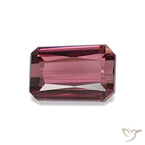 1.49ct 레드 로돌라이트 가넷, 에메랄드 컷, VVS-VS